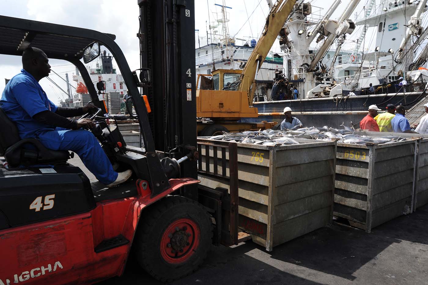 Fishing terminal Port Autonome d'Abidjan